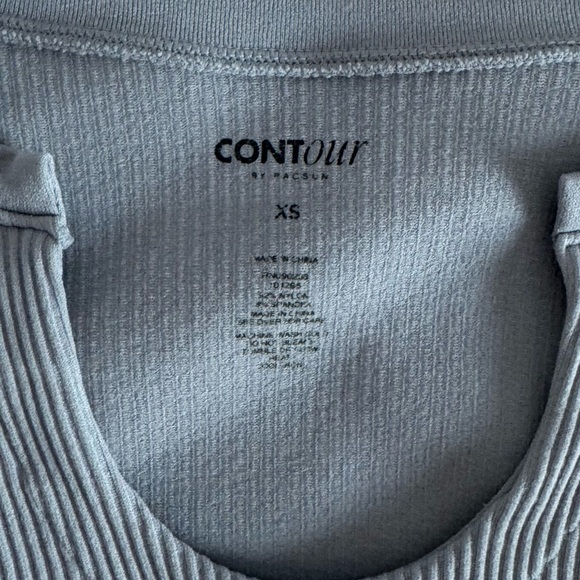 Pacsun Contour Ribbed Long Sleeve - Picture 2 of 2